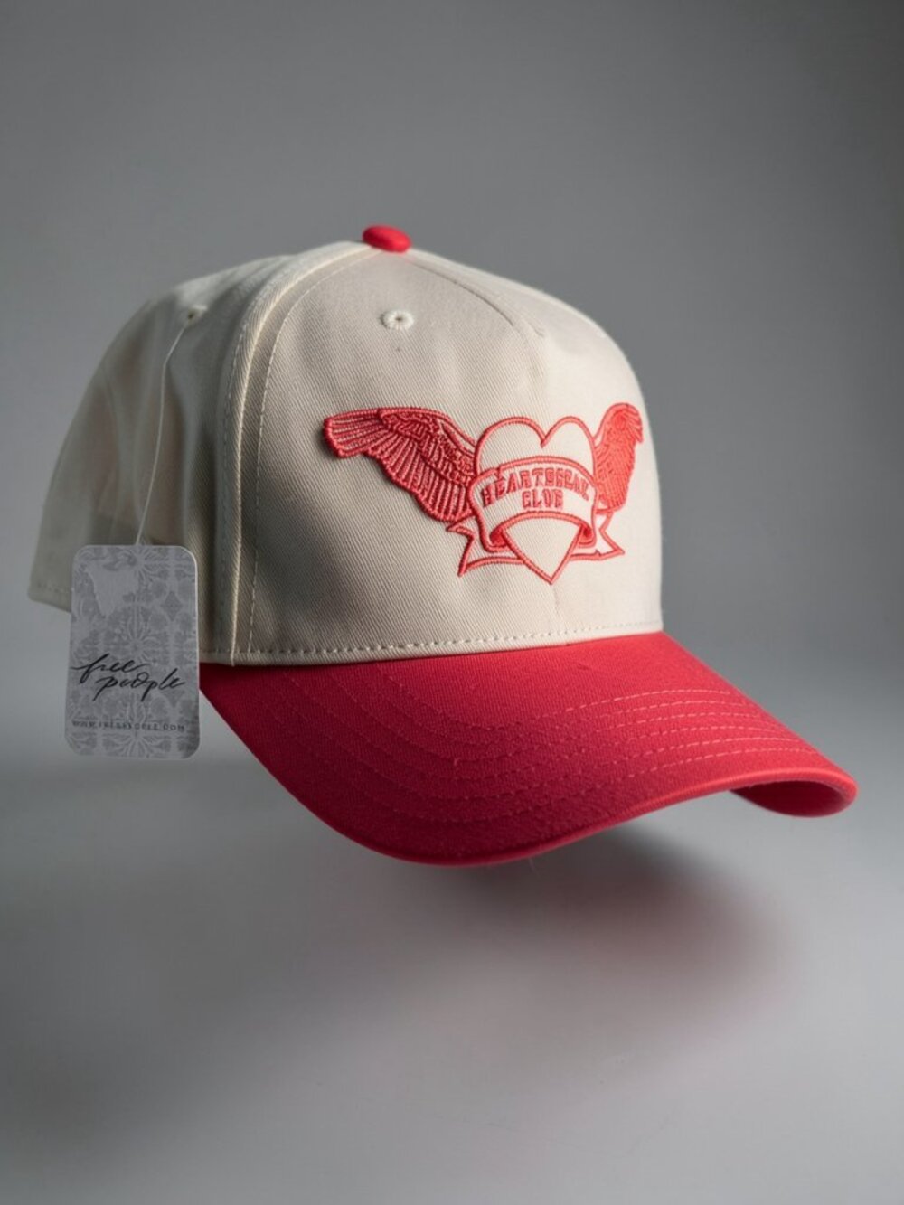 NWT Free People Heartbreak Club Trucker Hat